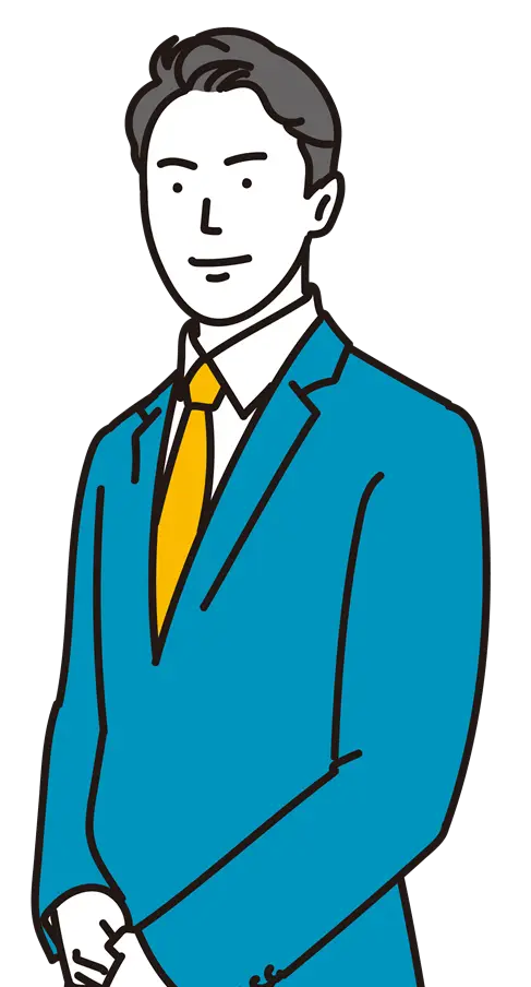 男性のイラスト