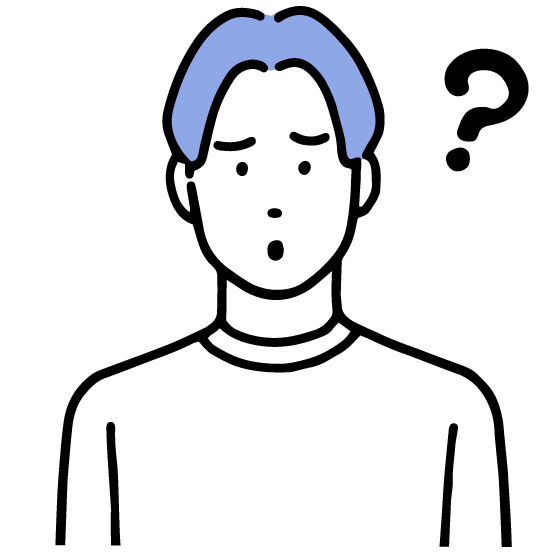 悩む男性